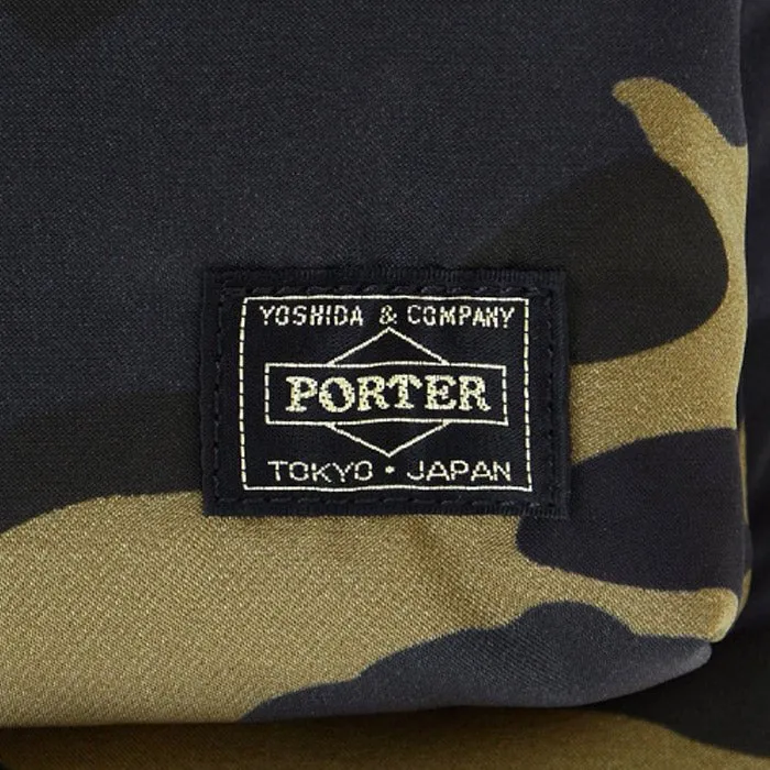 Porter Yoshida Counter Shade Helmet Bag Woodland Khaki