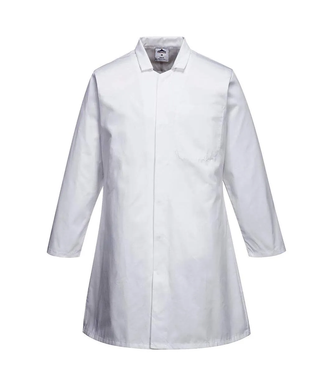 Portwest White Men's Pocket Food Coat