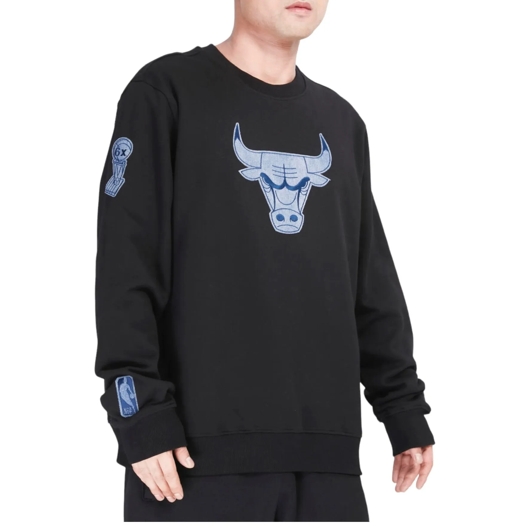 PRO STANDARD Bulls Varsity Blues Crewneck 559818.