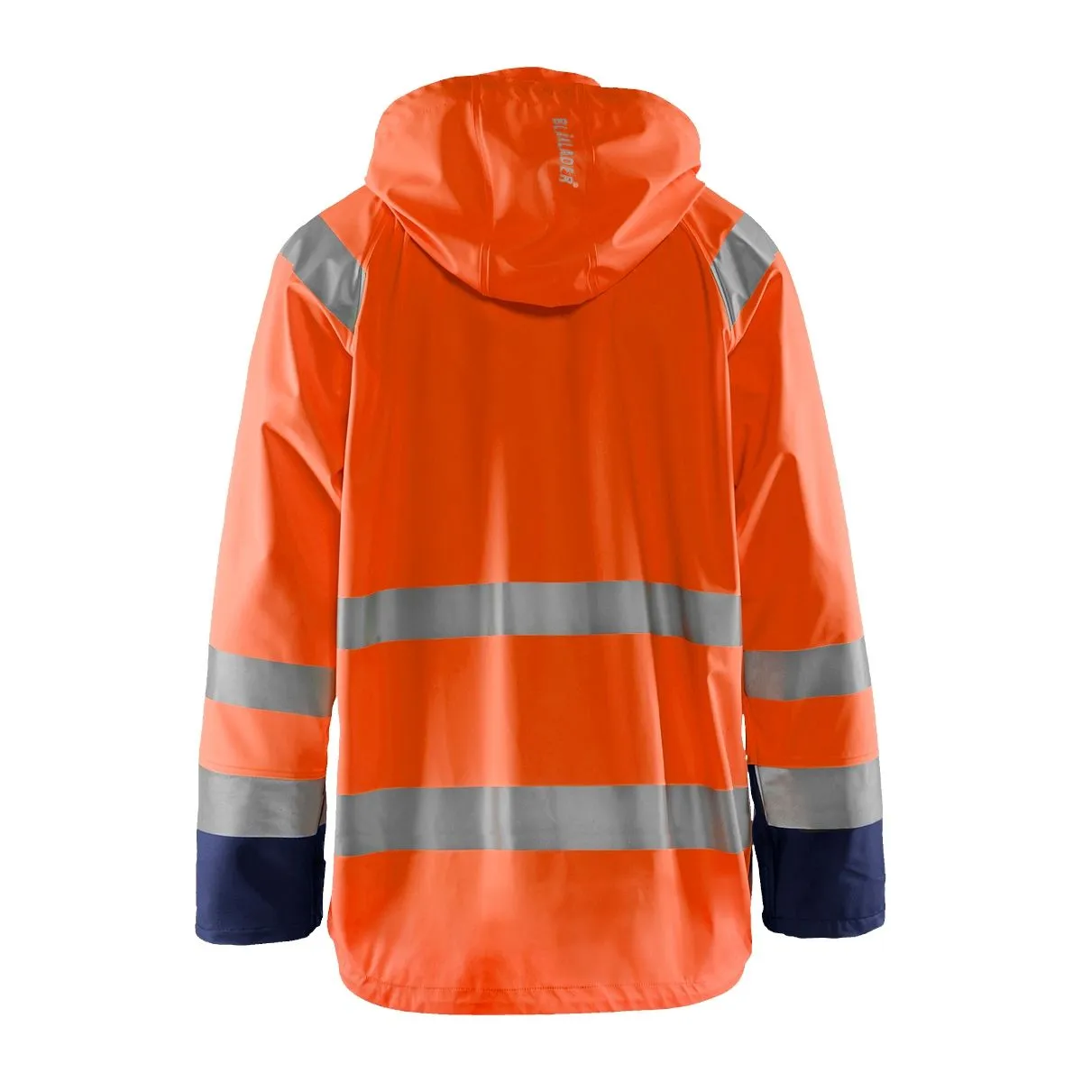 High Visibility Orange Rain Jacket - Blaklader Level 1 (4323)