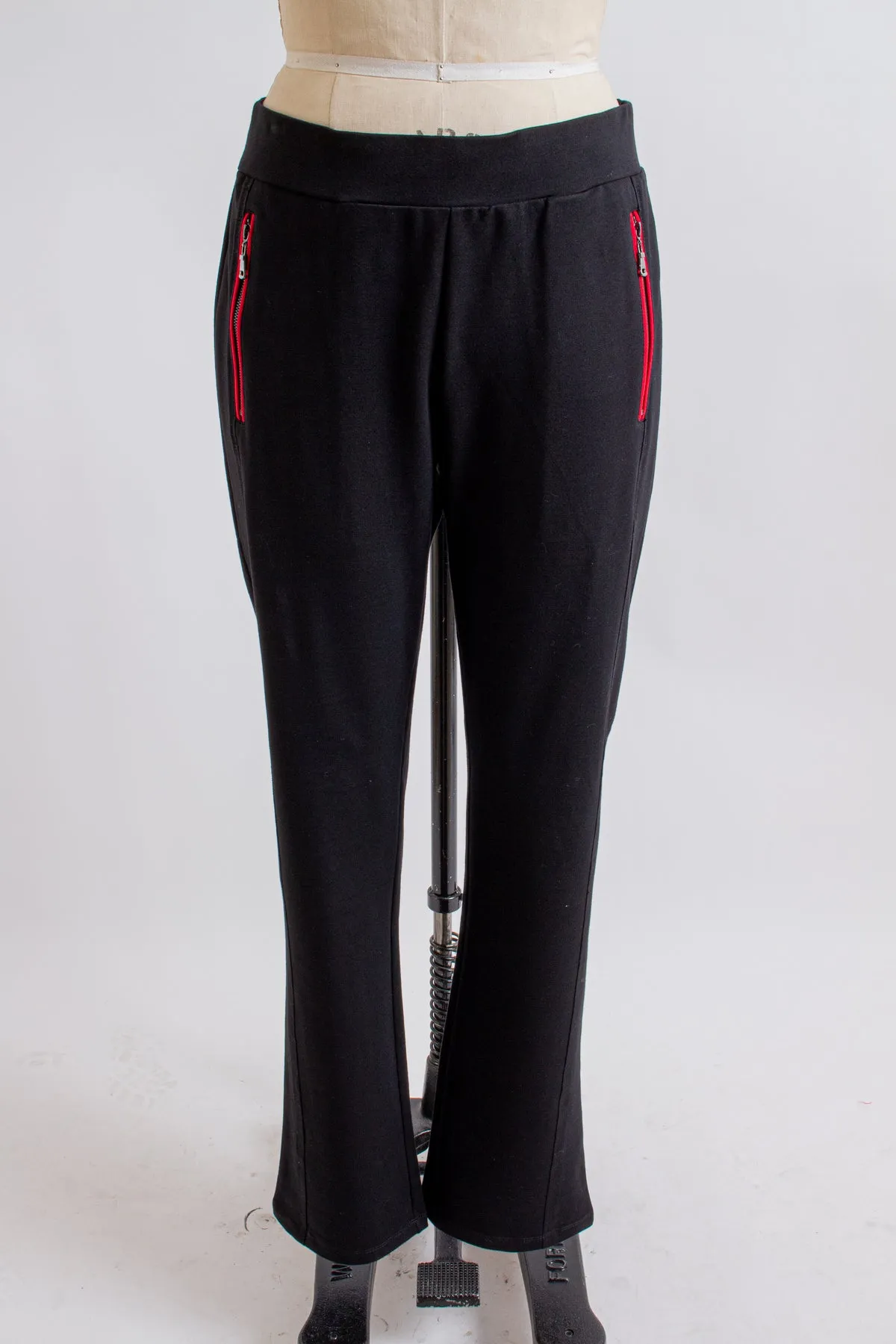 Red and Black Pants