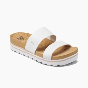 Reef Cushion Vista Hi Sandals - Cloud White