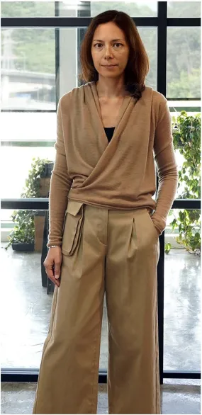 Ruri Bailey Cashmere Sweater Camel