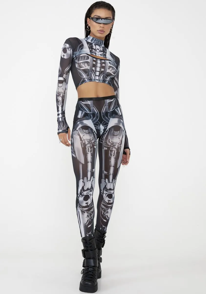 Sheer Leggings by Exx Machina