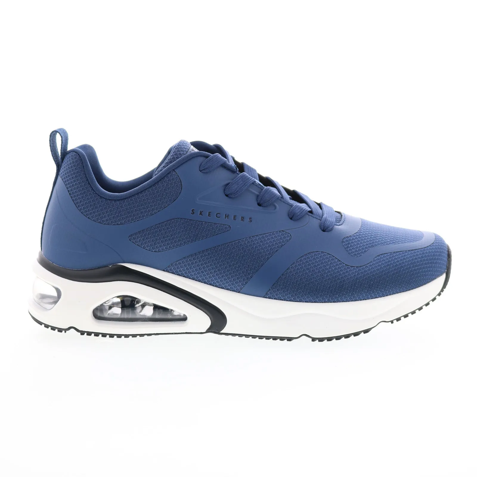 Skechers Tres-Air Uno Revolution-Airy Men's Blue Wide Sneakers Shoes