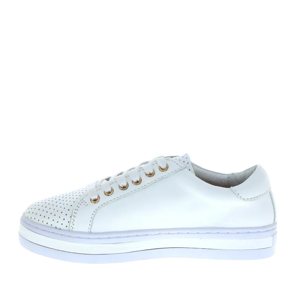 Sneaker Alfie and Evie Paradise in White