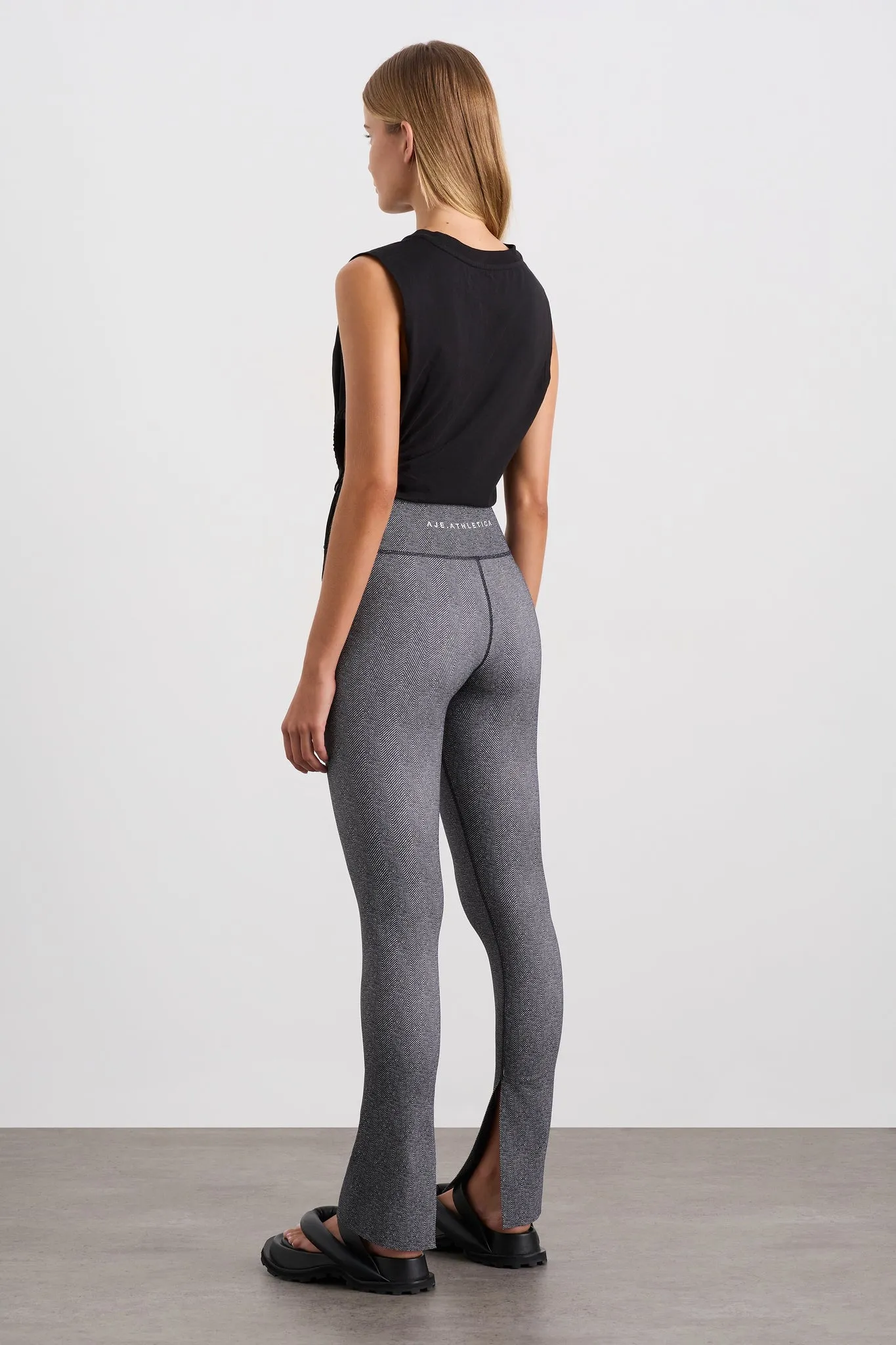 Split Hem Leggings 205 - Hemmed Pants for Women