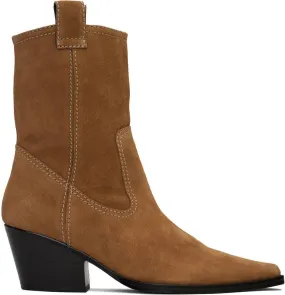 Staud Tan June Boots