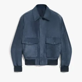 Suede Flight Jacket