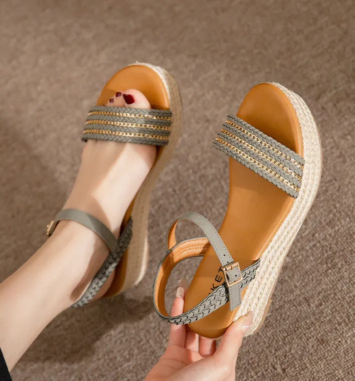 Summer Women's Muffin Bottom Sandals