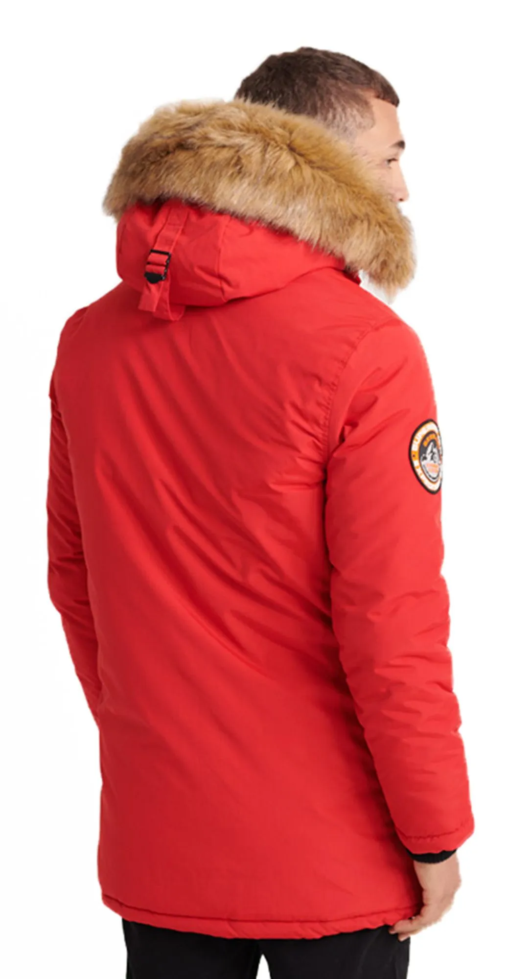 Deep Berry Superdry Everest Parka Jacket