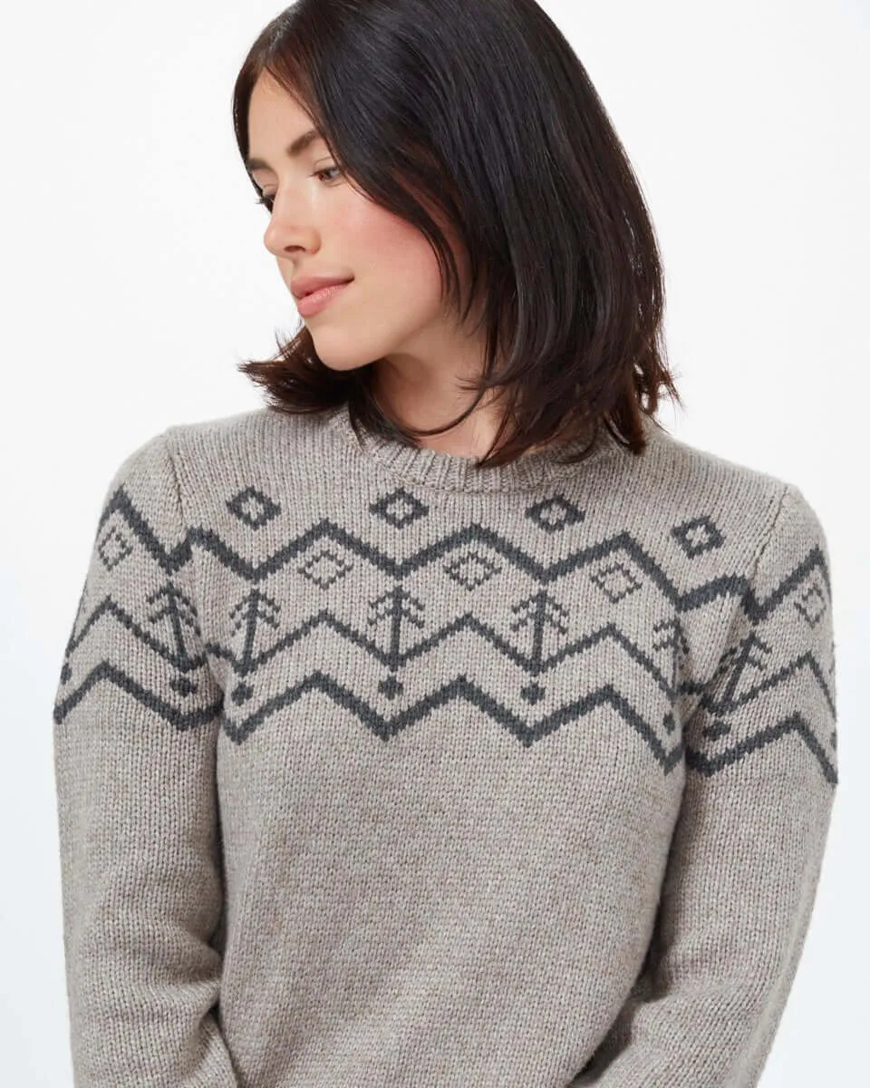 Wool Intarsia Sweater