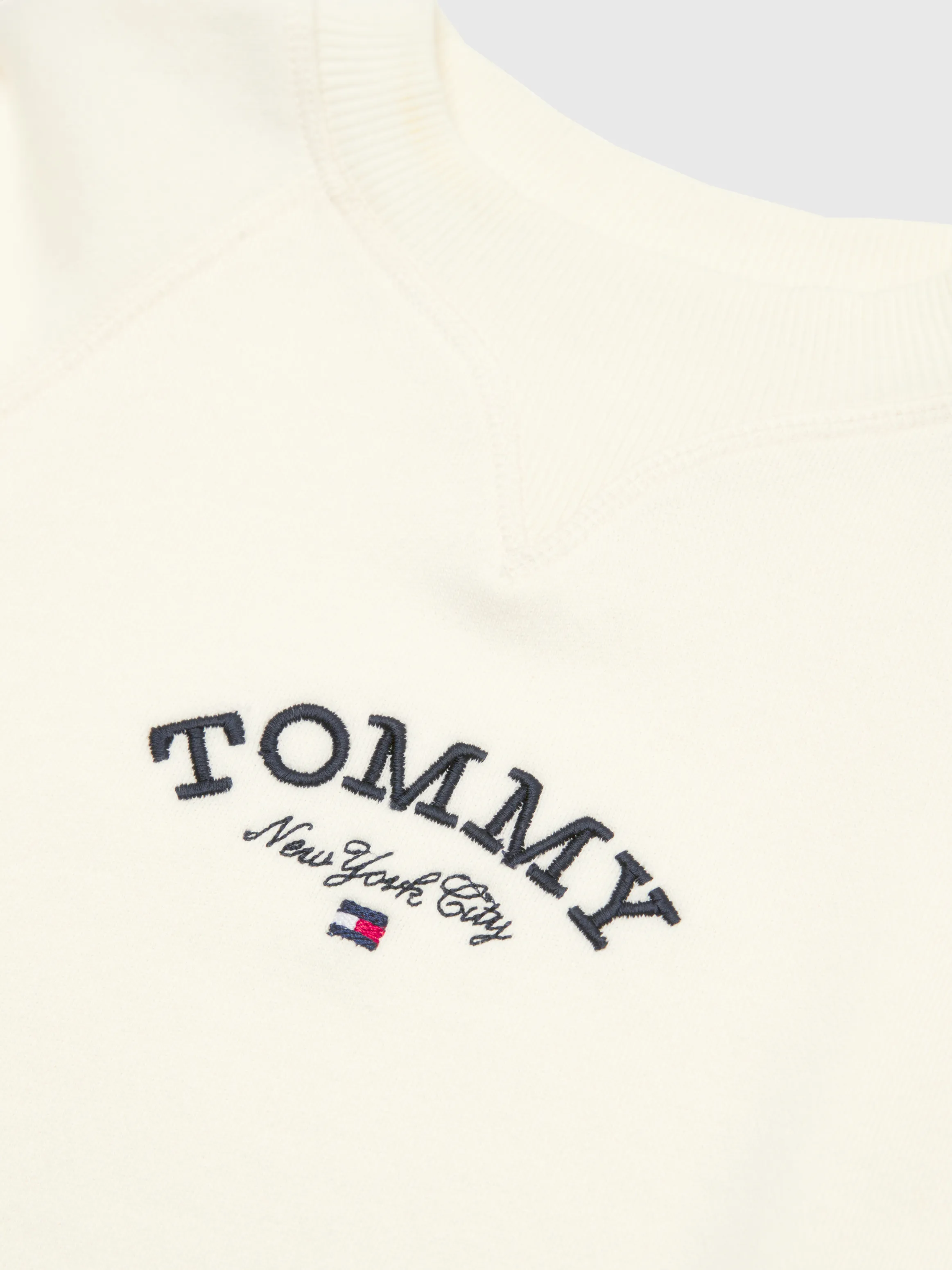 Tommy Kids Girls 8-16 Logo Crew Neck Oversized Sweatshirt - Sweatshirts and Hoodies