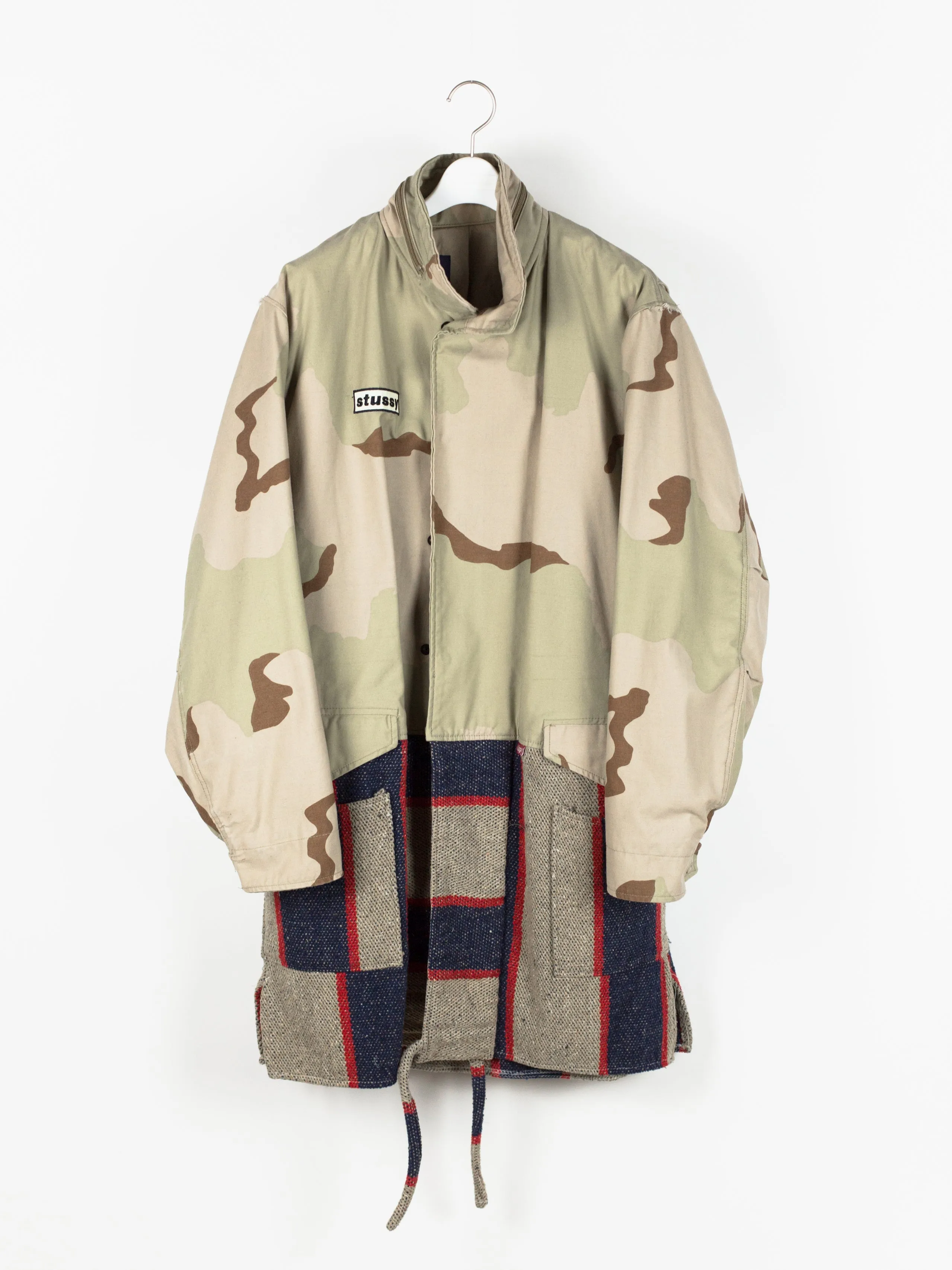 TWONESS x Stussy AW18 Hybrid Desert Camo Parka -> TWONESS Stussy AW18 Desert Camo Parka 