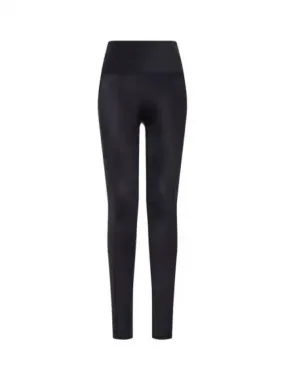 Underwear Overseas Station Big Chance 8 18 Women Black Logo Micro Lounge Leggings Shining