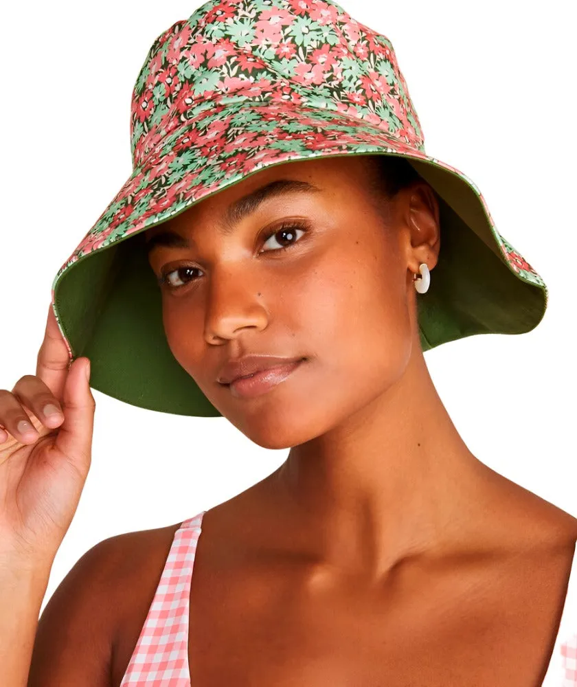 Vineyard Vines Women's Floral Bucket Hat for Beach