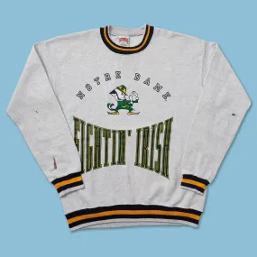 Classic Vintage Nutmeg Notre Dame Fighting Irish Sweater Large