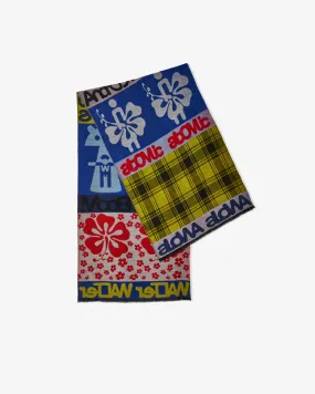 Walter Van Beirendonck Alowa Scarf - Men's Blue.