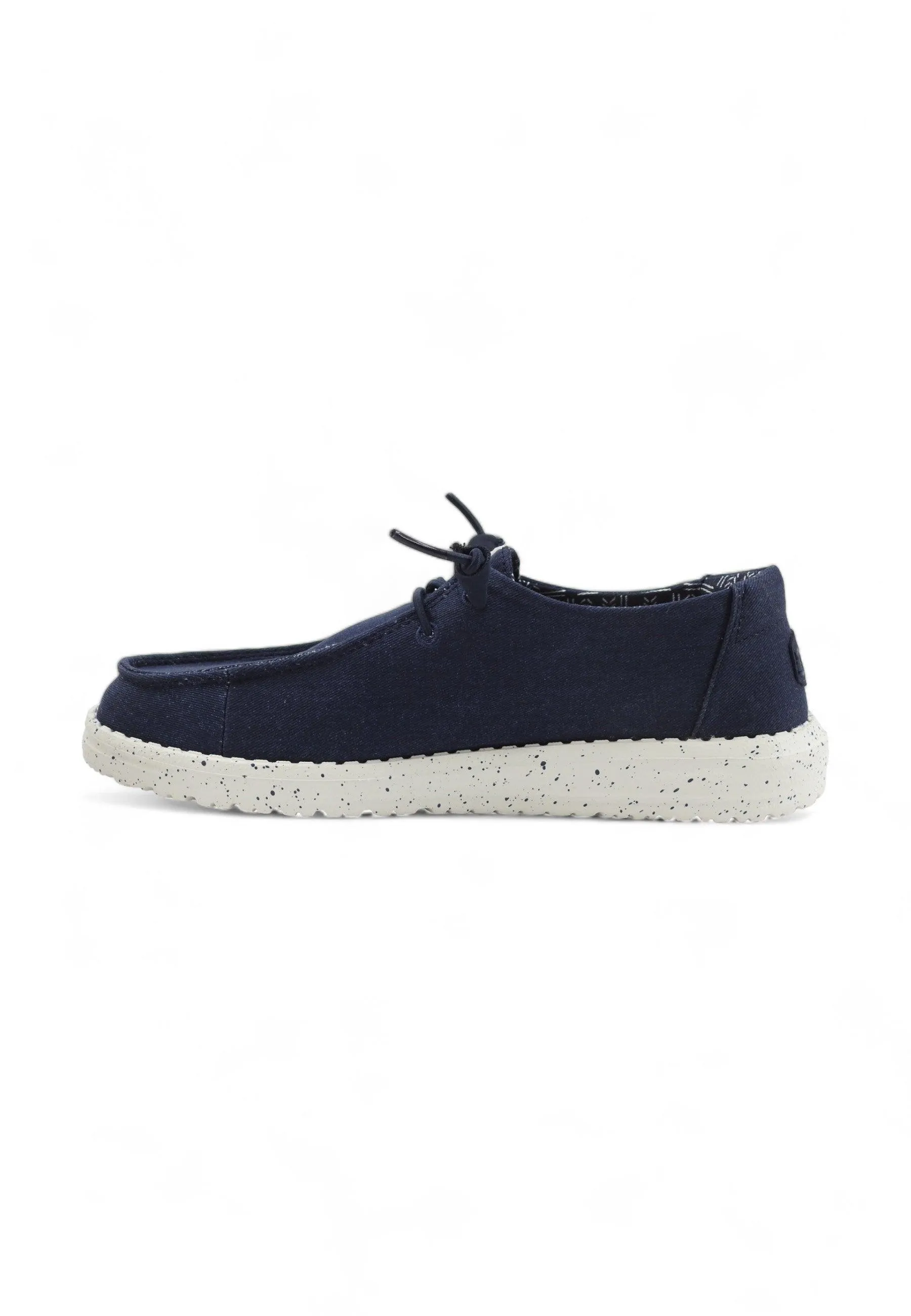 Wendy Sneaker Vela Navy 40902-410 in Hey Dude style