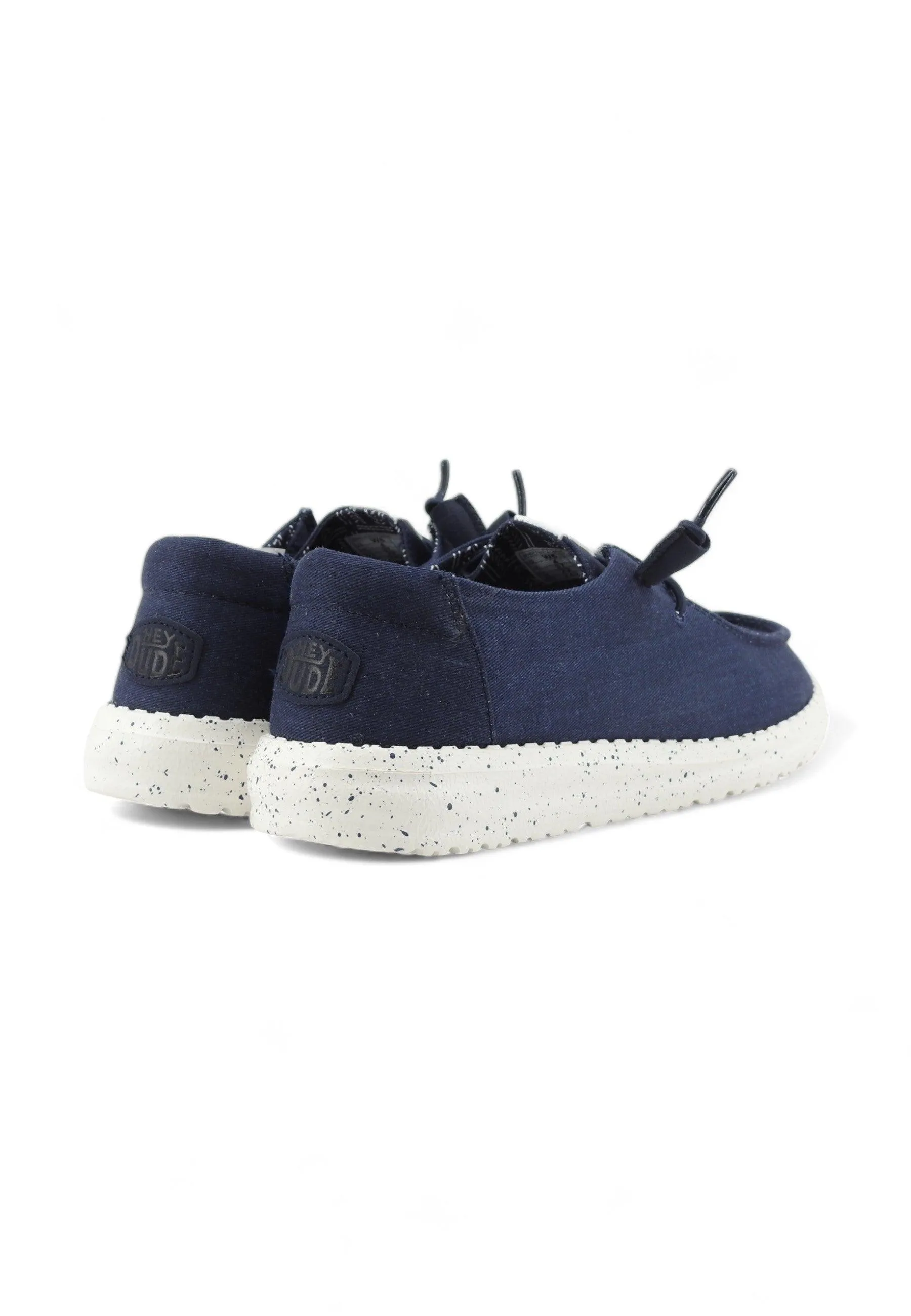 Wendy Sneaker Vela Navy 40902-410 in Hey Dude style