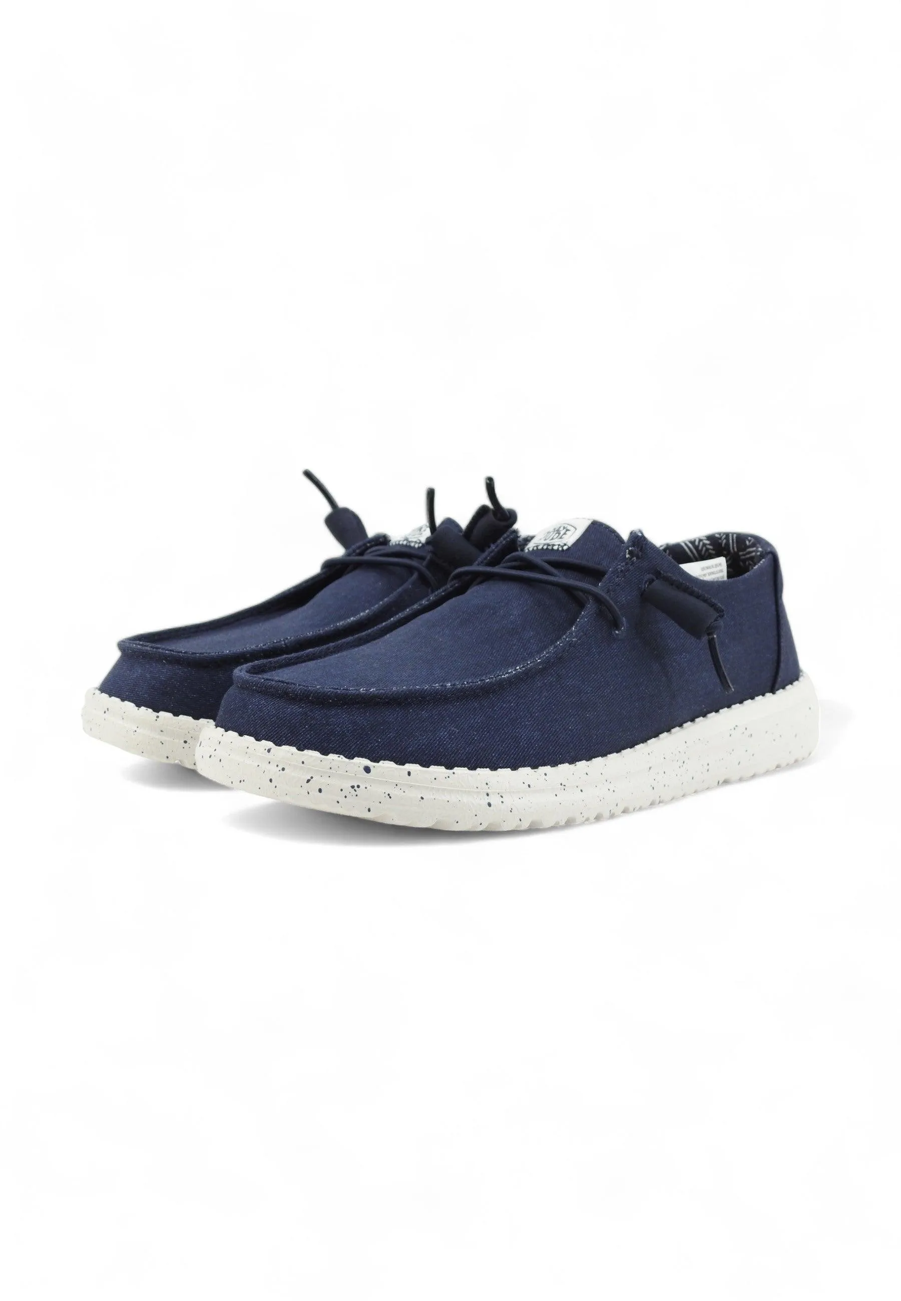 Wendy Sneaker Vela Navy 40902-410 in Hey Dude style