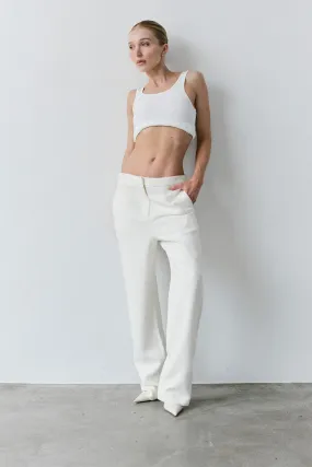 White Penn Pants